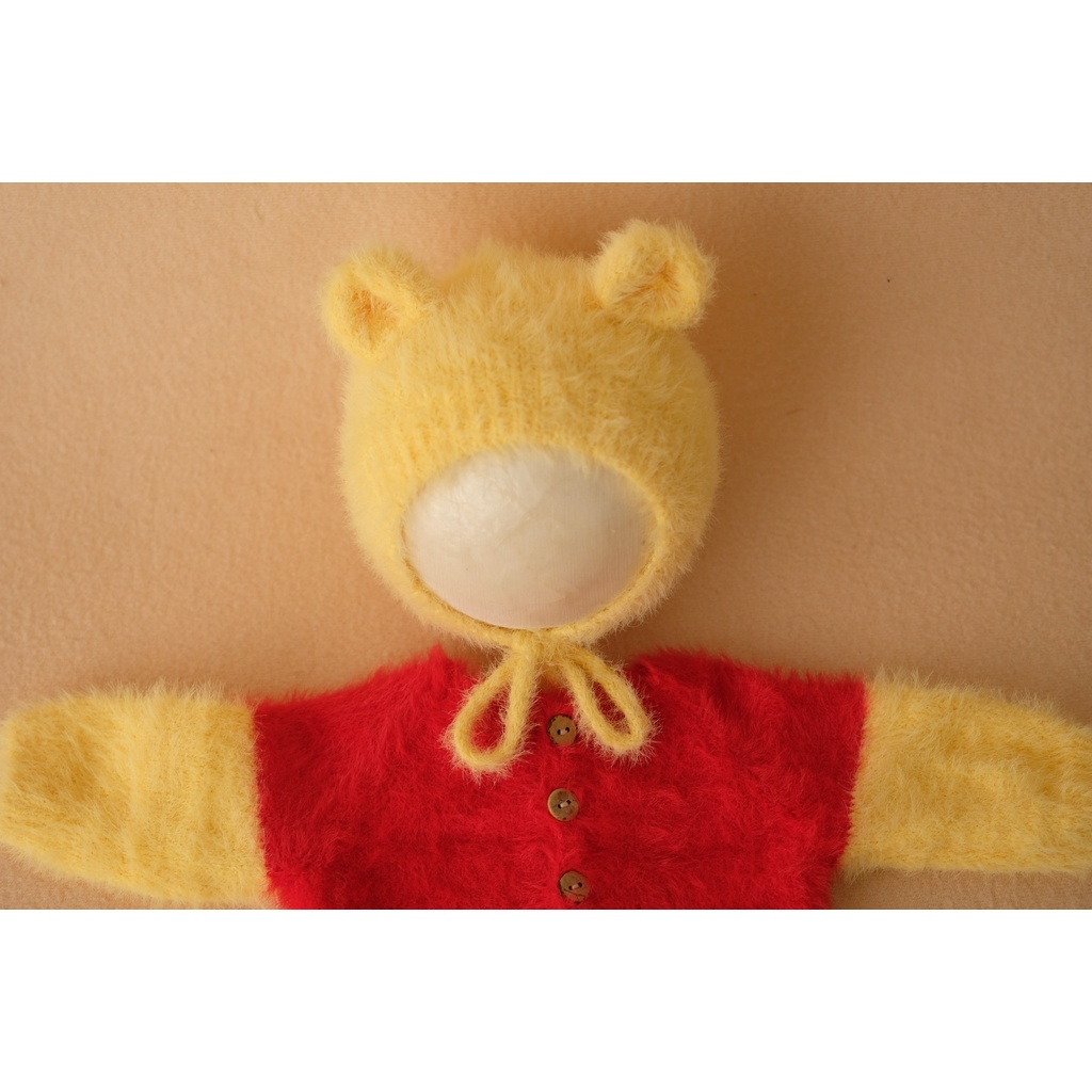 Winnie set - baju rajut bayi