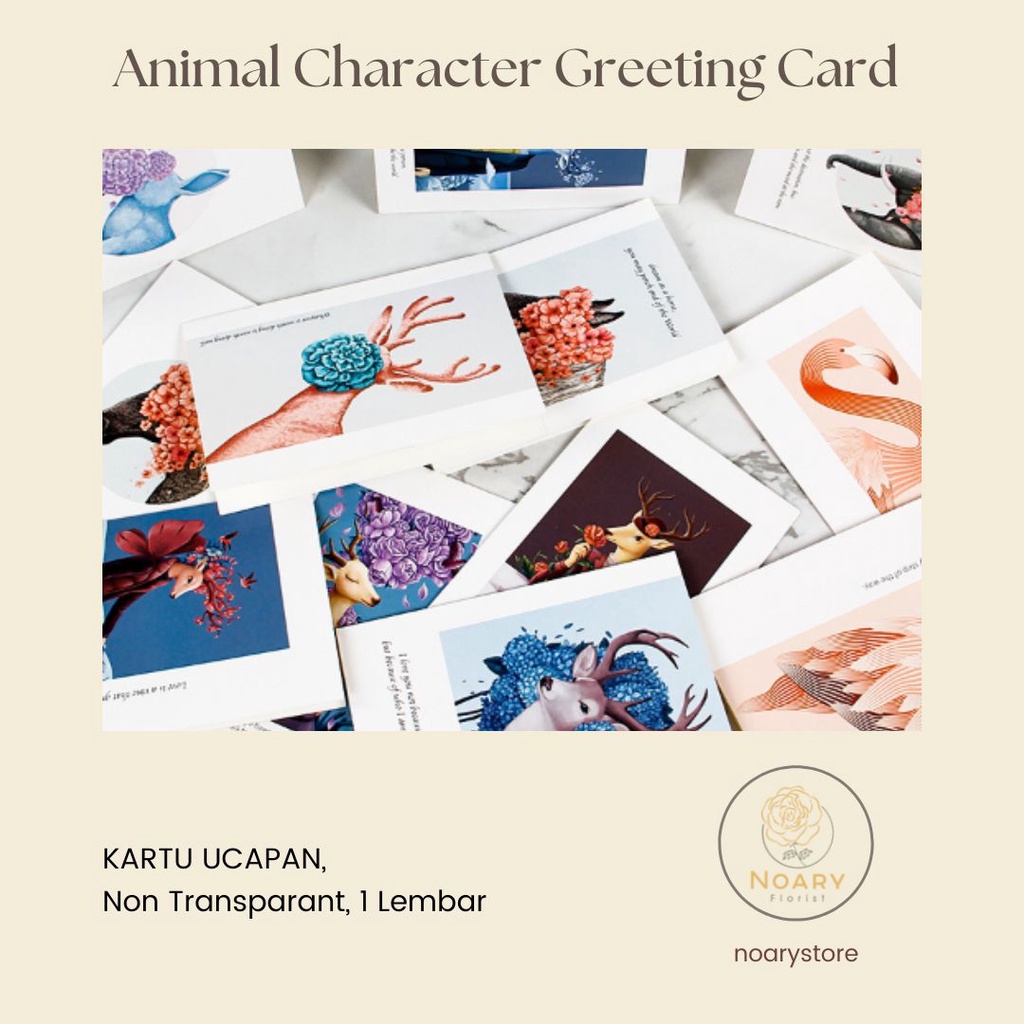 Animal Character Greeting Card