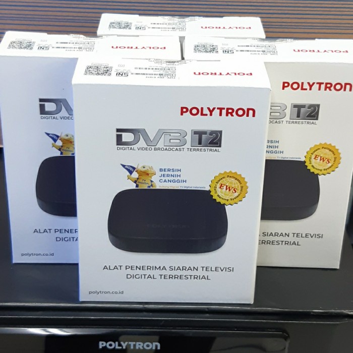 Set top box Polytron Digital PDV-610T2 DVBT2 STB POLYTRON Digital TV