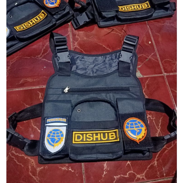 tas dada dishub, tas dada pria, ceshtbag