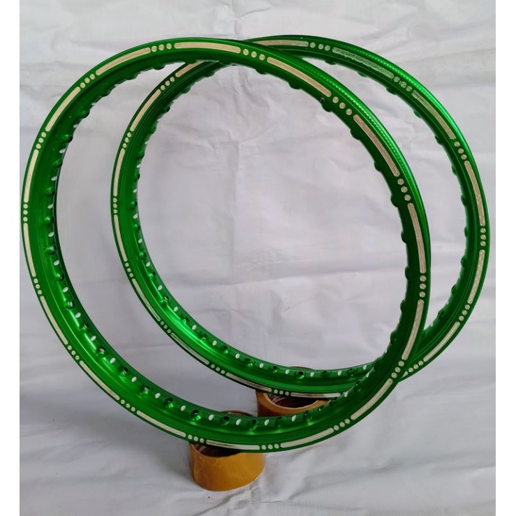 velg hijau slod ukuran 140 x140ring 17 harga sepasang