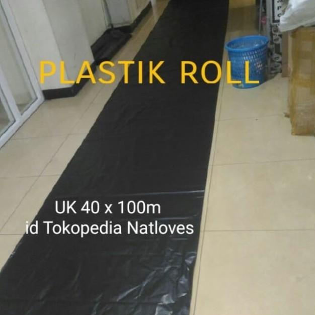 

Plastik bungkus UK 40 cm x 100 meter - 100 meter