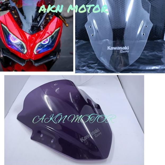 WINDSHIELD VISOR JENONG NINJA 250 FI 2013-2017 - bening
