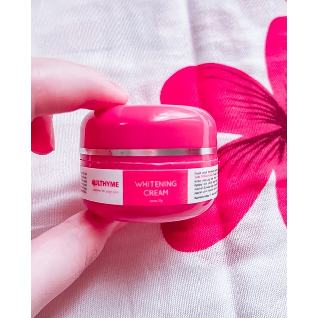 Ulthyme whitening cream / super whitening ulthyme termurah 100% original