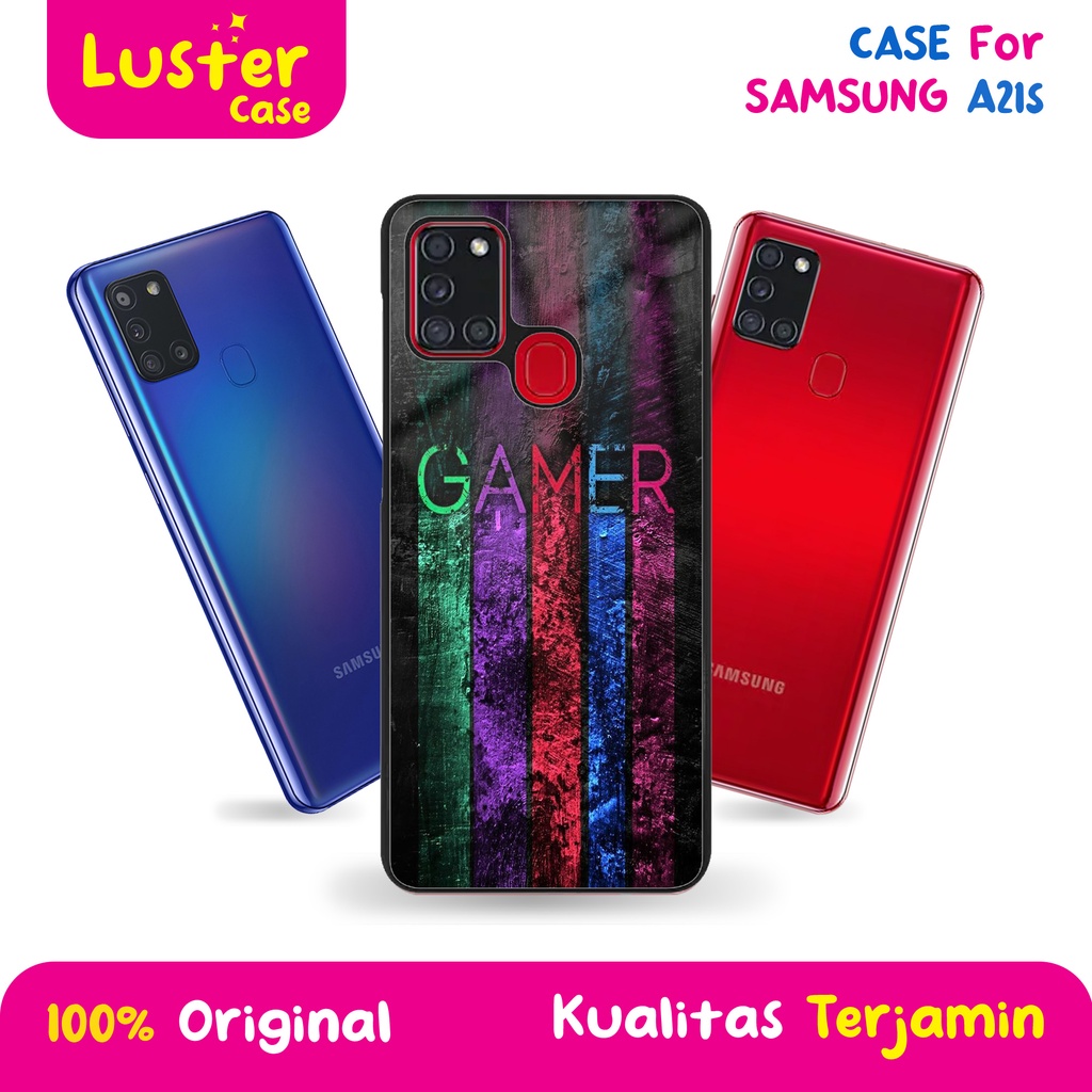 Case SAMSUNG A21S - Casing SAMSUNG A21S [ GAMERS ] Silikon SAMSUNG A21S - Case Hp - Case Mewah - Cas