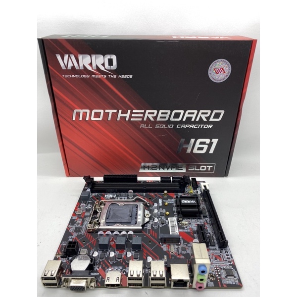 MOTHERBOARD VARRO H61+/B75SOCKET 1155