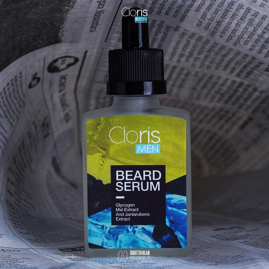 Clorismen Beard Serum X Onadio Leonardo Serum Penumbuh Rambut Brewok Jenggot Kumis Jambang Pria Cepat Bpom Original