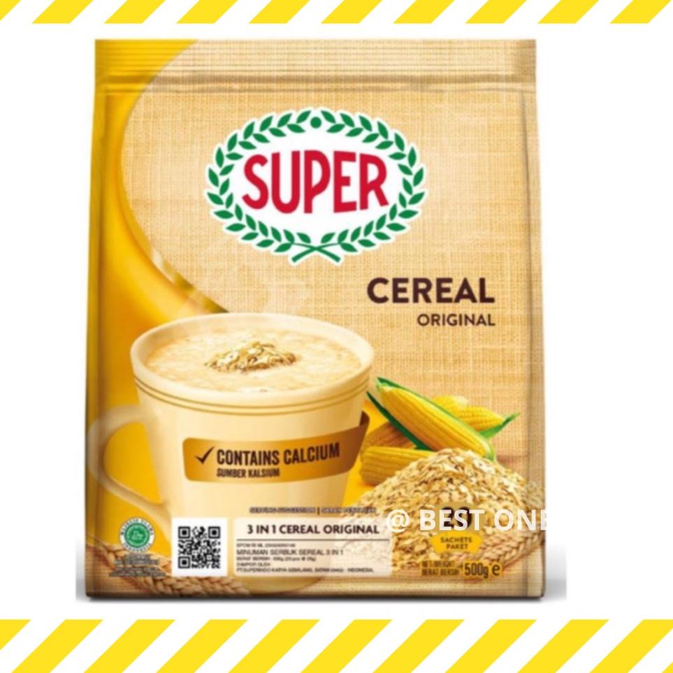 

Super Instant Cereal / Sereal Instan - Original - Chocolate / Cokelat - Brown Rice