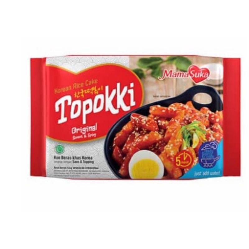 topokki mamasuka murah/makanan korea topokki