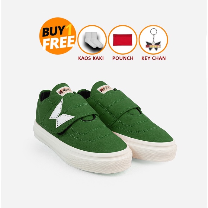 WINSKETZ - Phantom Green | Sneaker Anak Laki Laki | Sneaker Anak Perempuan | Sneaker Anak | Sepatu Anak Original