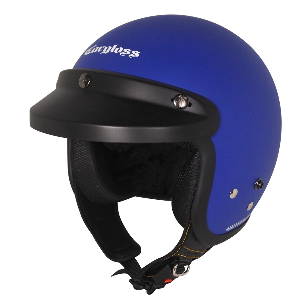 Helm Cargloss CFM Retro - Police Blue Doff