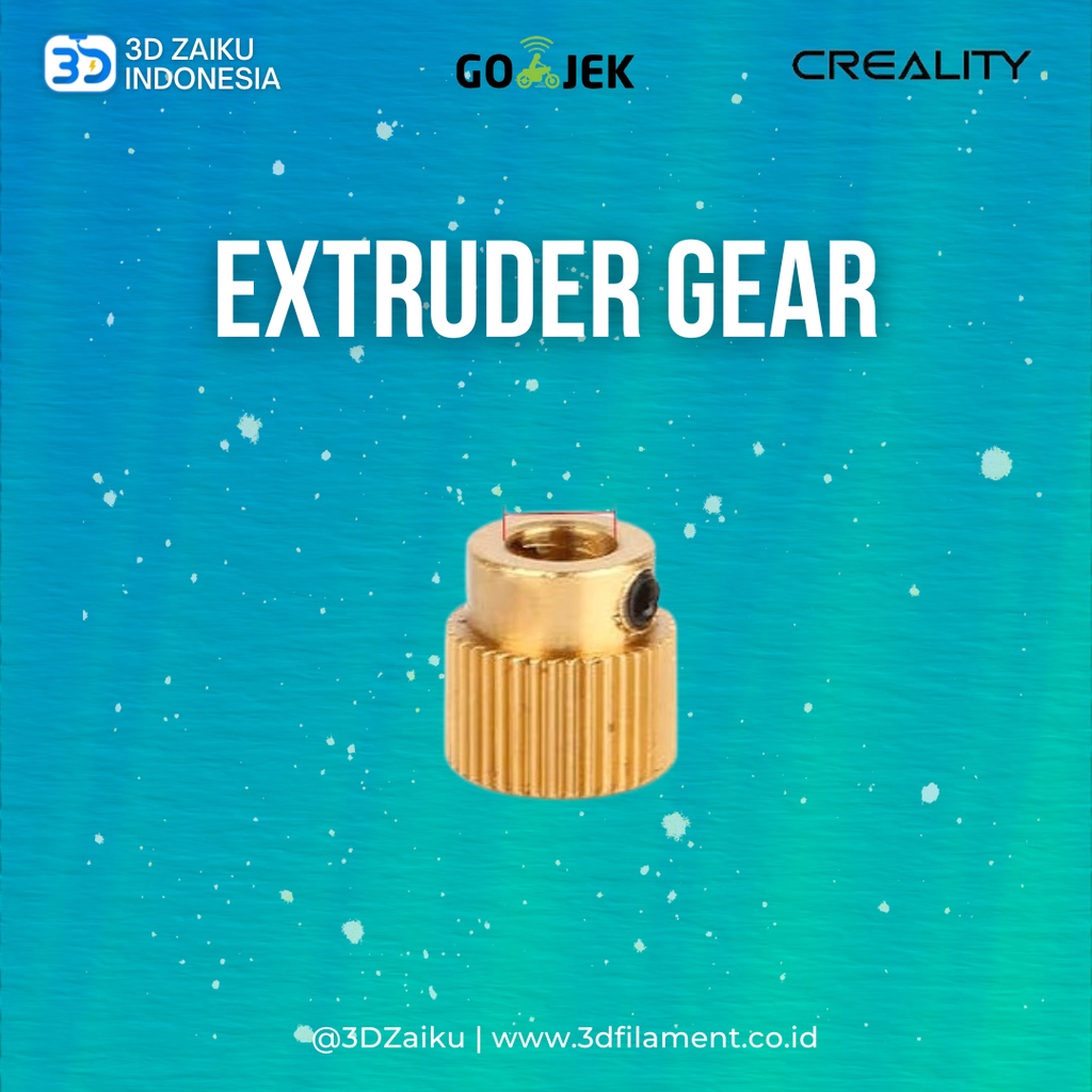 Original Creality 3D Printer Extruder Gear