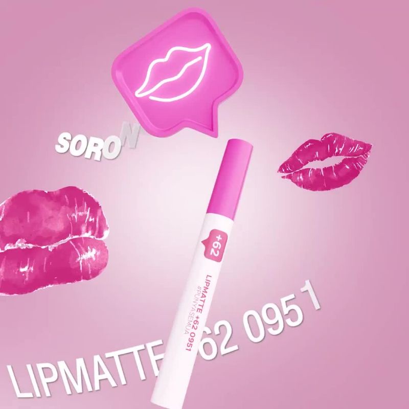 MADAM GIE LIPMATTE +62 LIPCREAM// LIPMATTE  MADAME GIE ORIGINAL