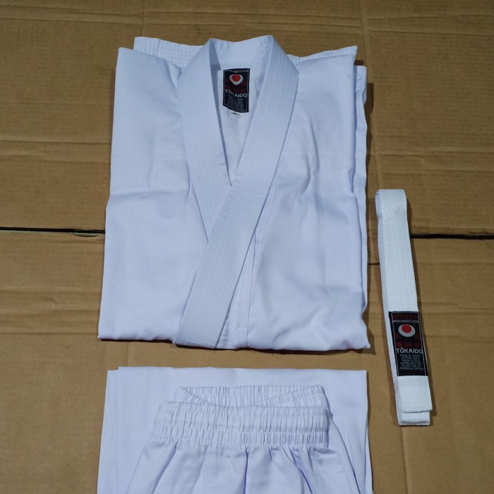Baju Karate Dewasa Tokaido (Kain Japan Drill Original) - Putih, M