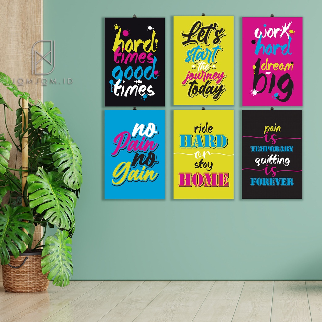 HIASAN DINDING QUOTE MOTIVASI WALLDECORE HIASAN DINDING PAJANGAN POSTER KAYU QUOTE MOTIVASI BAHASA I