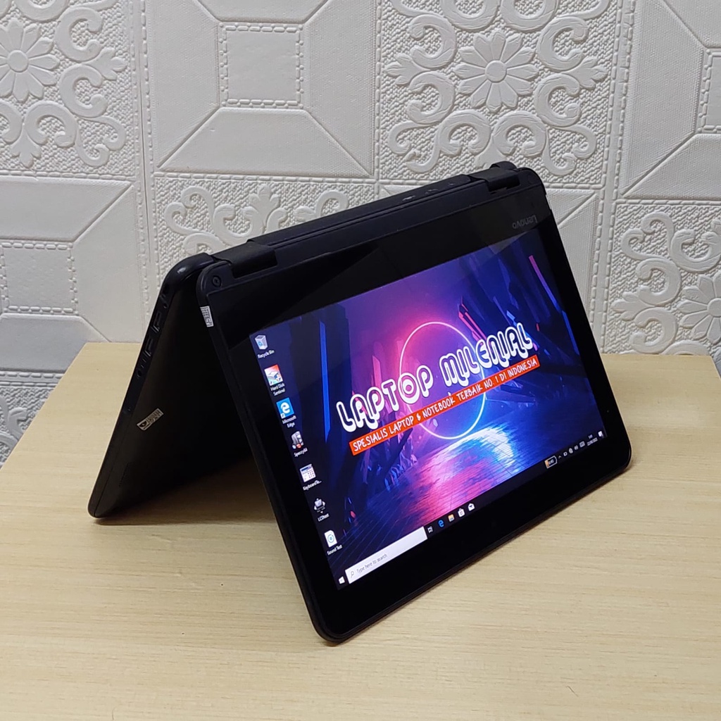 Lenovo Yoga N23 Intel Celeron N3160 Ram 4 GB |SSD 64GB 11&quot;touchscreen Second Bergaransi