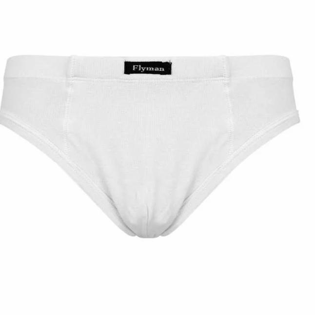 Flyman Celana Dalam Katun Modal Pria 3 PCS FM 3075 - M