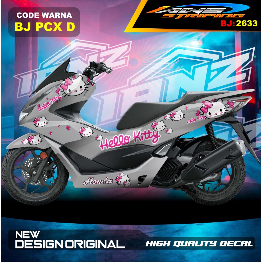 DECAL STIKER FULL BODY PCX 150 / DECAL STICKER MOTOR HONDA PCX 160 / STIKER FULL BODY PCX HIGH QUALITY / STIKER MOTOR