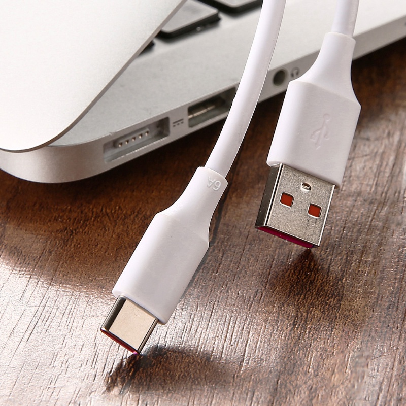 6a Kabel Data / Charger USB Tipe C Fast Charging Untuk Huawei Mate 40