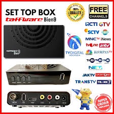 Set Top Box TV Tabung Digital Satelite Tuner STB Alat Siaran Televisi - Receiver Antena Anten Topbox