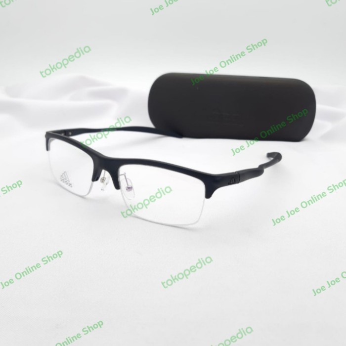 [COD] Frame Kacamata Minus Sporty Pria Wanita Adidas 6076 Grade Original - Hanya Frame TERBATAS