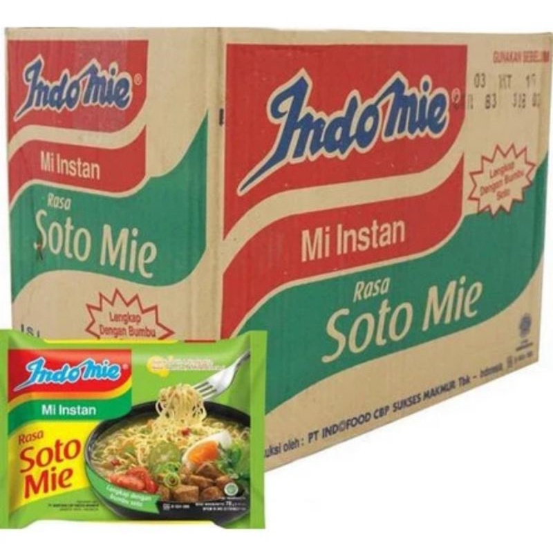 

Indomie Rasa Soto 1dus