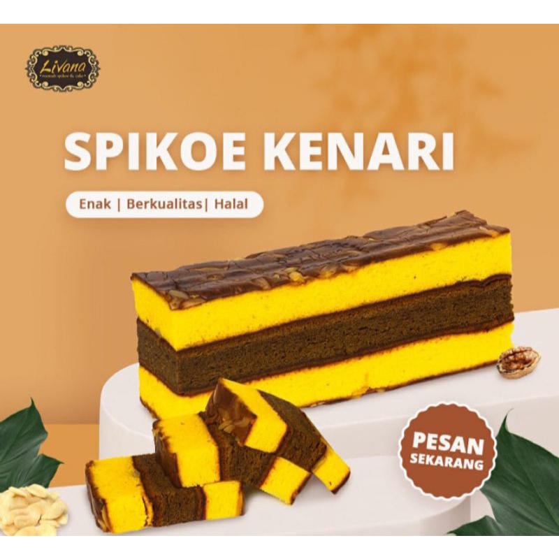 

Spikoe/Spiku/Kenari/Lapis Surabaya Dengan Resep Kuno/Moist & Termurah