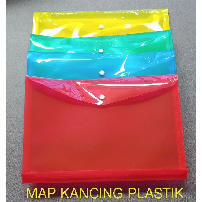 

Map Kancing Plastik & MAP L FOLDER PLASTIK DOKUMEN SLIP A4 CLEAR SLEEVE