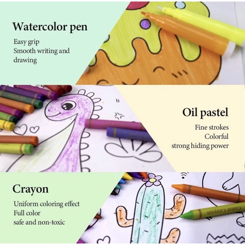 CRAYON SET KOPER 150pcs