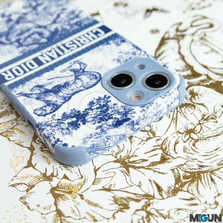 Chekout New Dior Leather Case for iPhone 7 8 SE2020 7+ 8+ X XS XR XSMAX 11 12 13 MINI PRO PROMAX