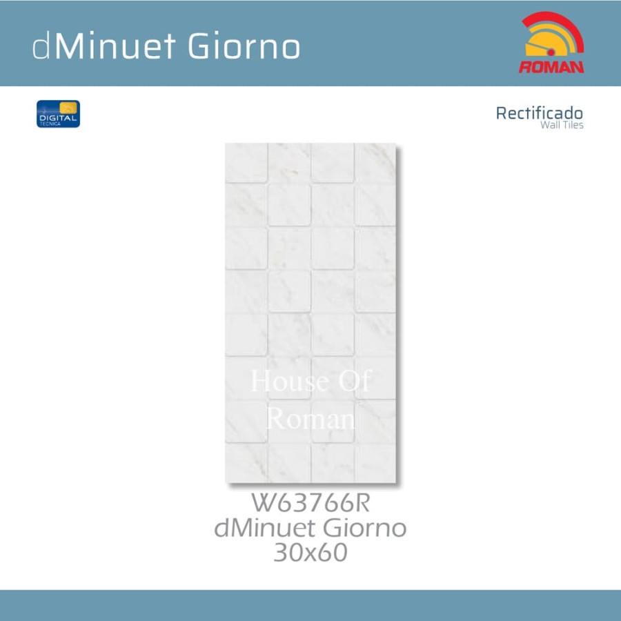 ROMAN KERAMIK DMINUET GIORNO 30X60R W63766R (ROMAN HOUSE OF ROMAN)
