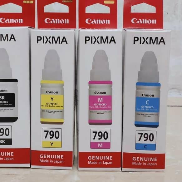 tinta canon GI 790 original g 1010/2010/3010/4010 BLAck - Hitam