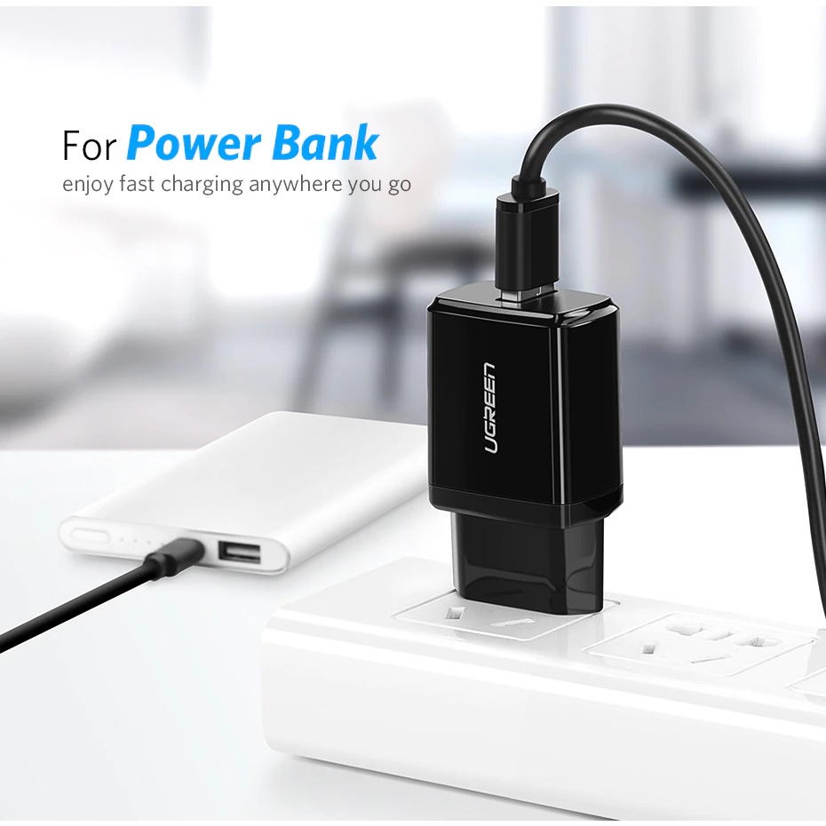 UGREEN Charger Samsung Oppo Vivo Mi Micro USB FAST Charging 10w 15w 18w