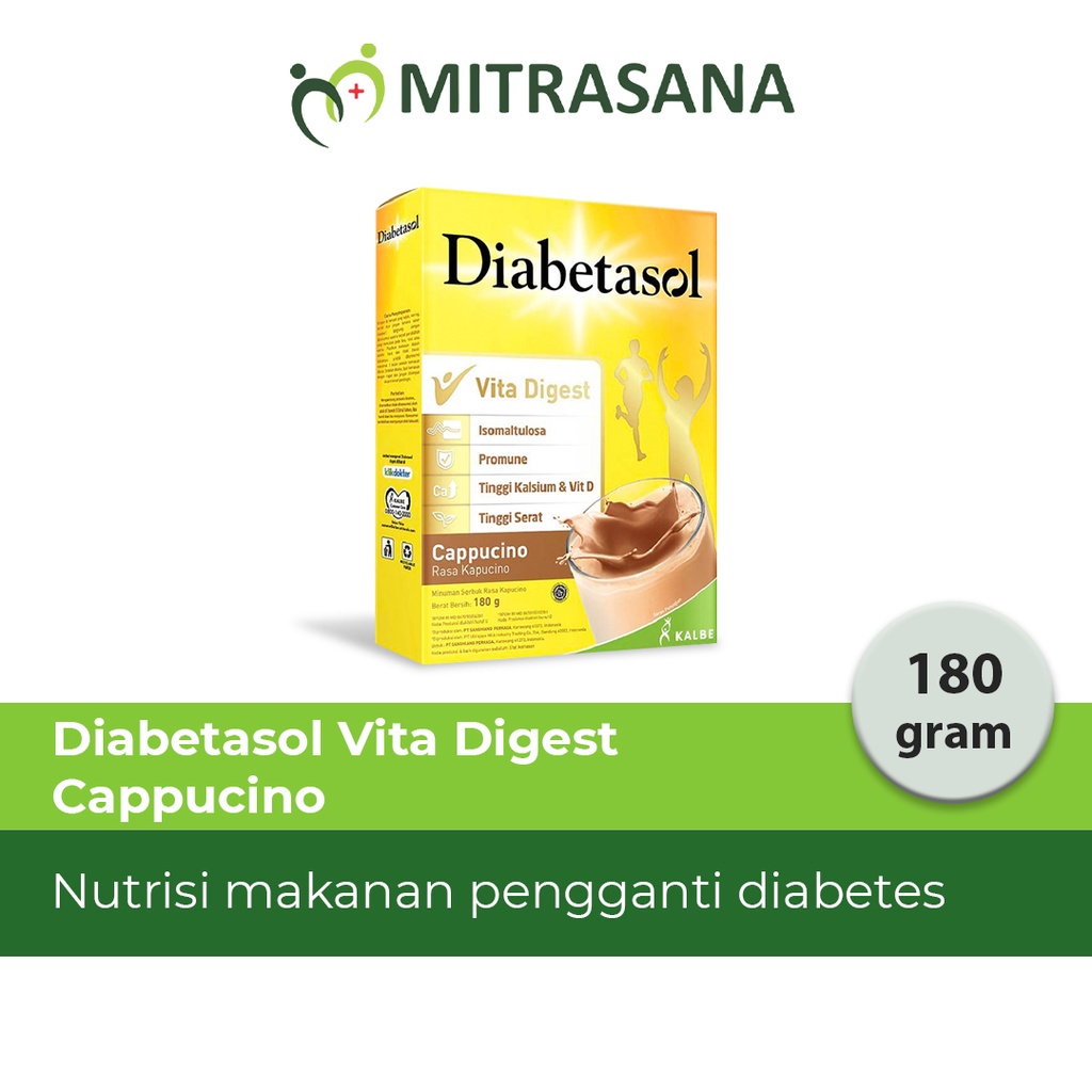 Diabetasol Vita Digest Coklat 180gr