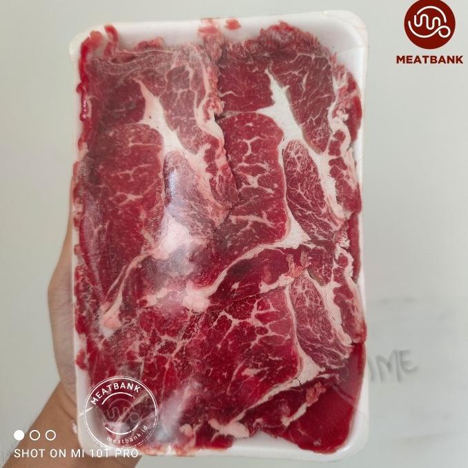 

BANYAKYANGCARI MEATBANK RIBEYE SLICE LEAN BEEF SHABU LOW FAT RIB EYE RTR6464RT