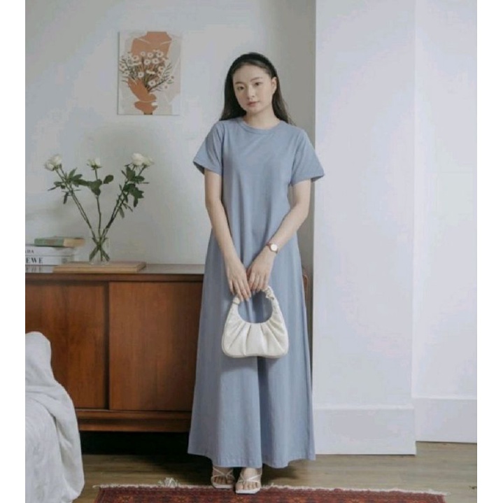 Inner Dress | inner span lengan pendek |size S M L XL XXL