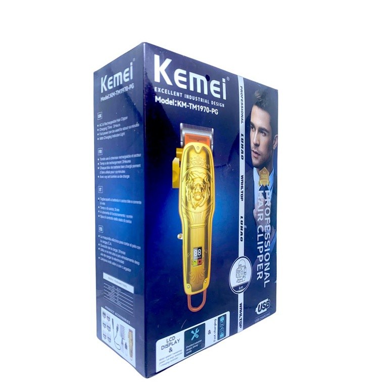 COD KEMEI KM TM-1970 PG Hair Clipper Mesin Cukur Rambut Kemei TM 1970PG / ALAT CUKUR RAMBUT KEMEI KM-1970