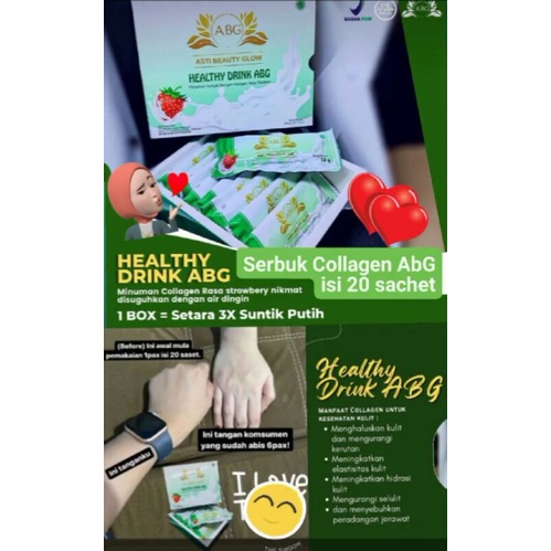 Minuman Serbuk Collagen ABG/Healty Drink ABG AWS