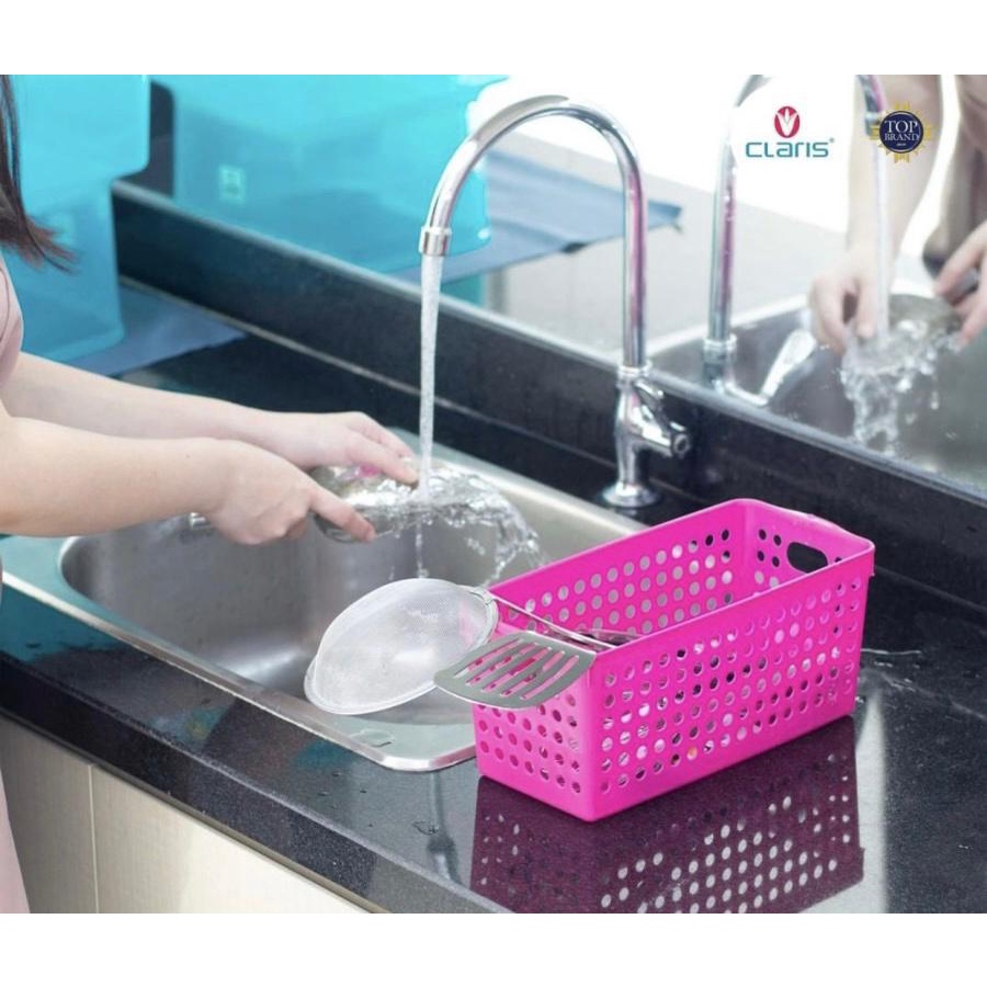 Keranjang Nampan Kotak Tidy Mesh Small 1 Pcs 0556 Claris