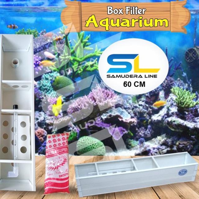 Filter talang aquarium / box aquarium ukuran 60.cm