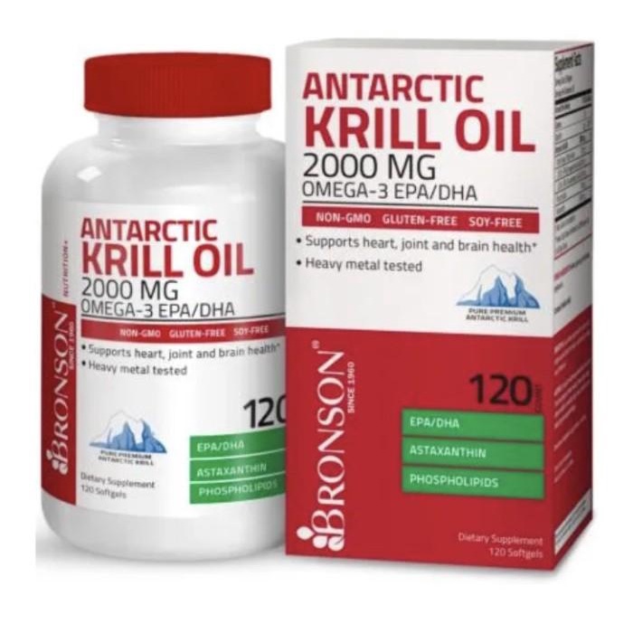 Bronson Krill Oil 2000Mg 120Ct