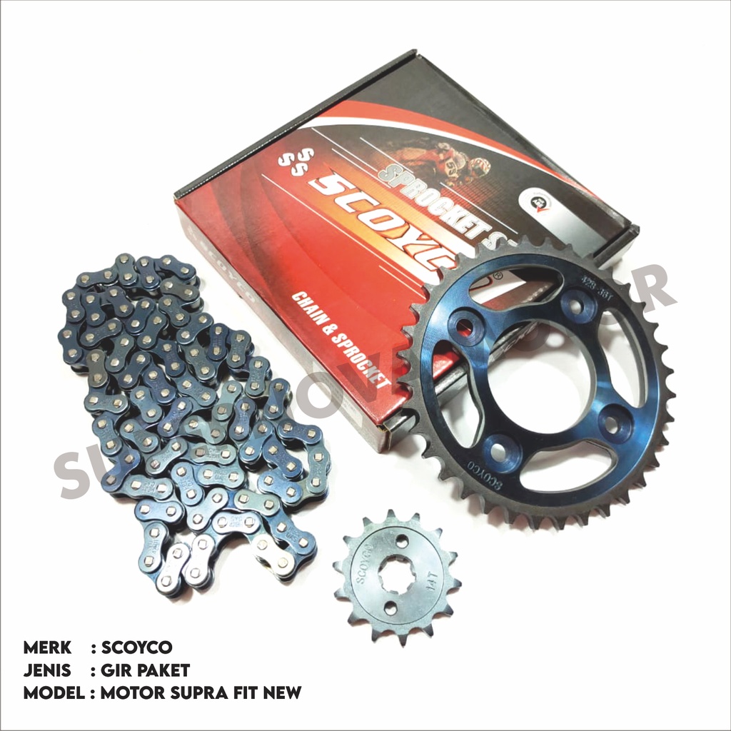 GIR PAKET GEAR SET SUPRA FIT NEW GIR PAKET MOTOR SUPRA FIT NEW SCOYCO