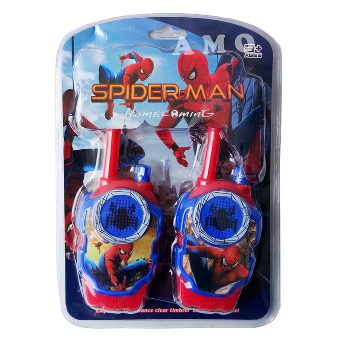 Mainan Permainan Anak 3 4 5 6 7 Tahun Hadiah Ultah Walkie Talkie Avengers D2 Murah