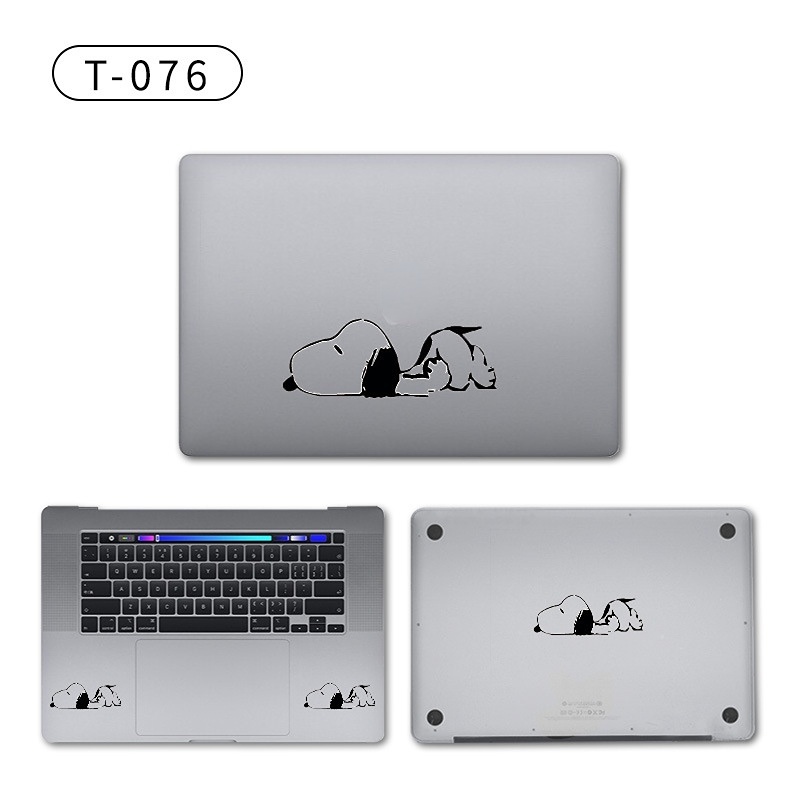 Stiker Skin Vinyl Transparan Motif Print Kartun Untuk Laptop DELL Inspiron 15 3511 / 3505 / 3515 14 5410 3420