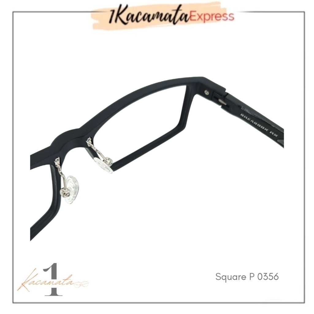 KACAMATA FRAME PRIA SQUARE P 0356