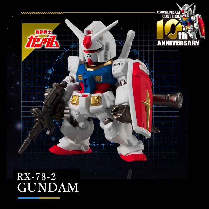 [Converge] RX-78-2 Gundam Universal Century 10th Anniversary (PBandai)