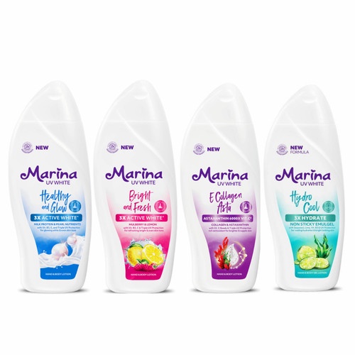 Marina UV White Body Lotion 460mL