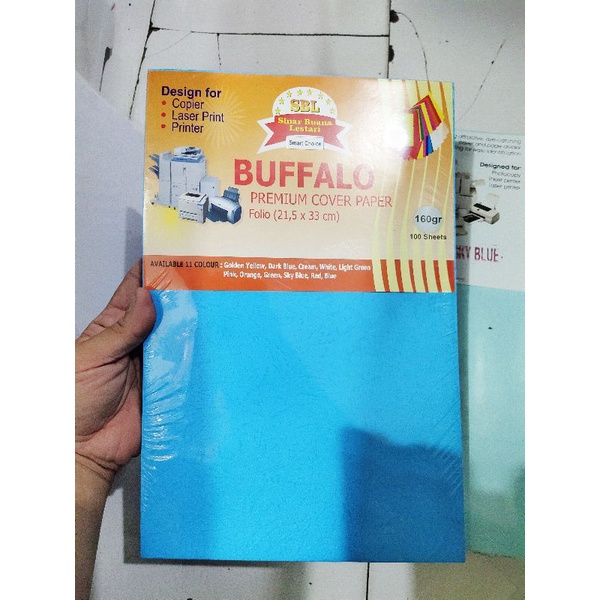 

Kertas Cover bufalo tipis 160 gr (1pak) RB9