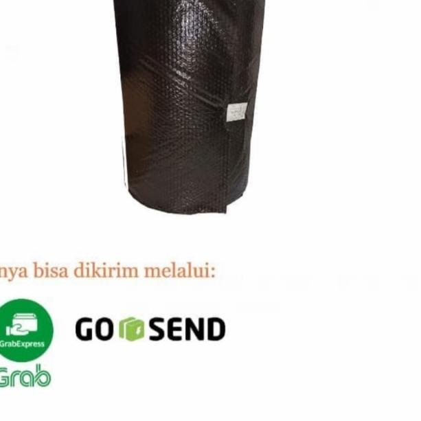 

Bubble wrap roll - HITAM/60CMX50M