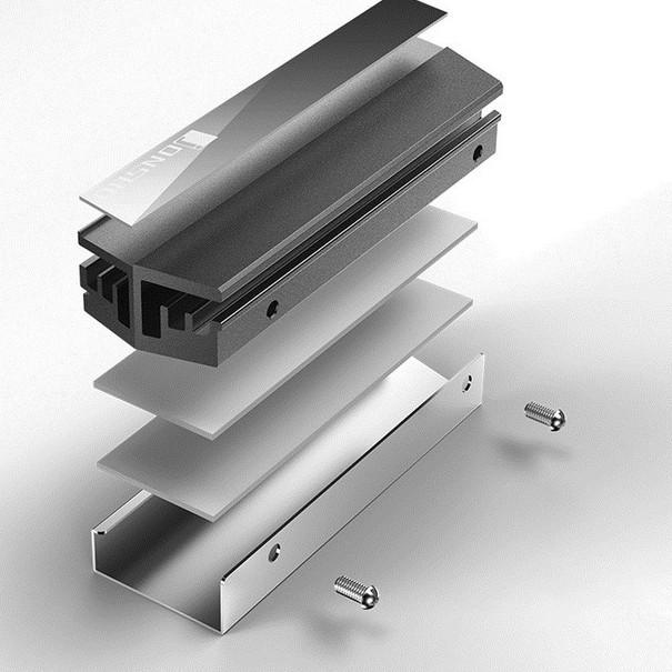 JONSBO Heatsink SSD NVMe M.2 Cooler Cooling M2 HDD Laptop Aluminum